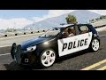 Volkswagen Golf Mk 6 Police version для GTA 5 видео 4