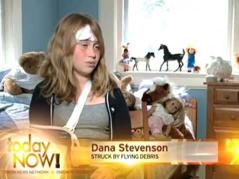 Onionfan - Host Starts Charity To Rid World Of Flying Debris - 