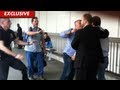 Justin Bieber Bodyguard Fights Paparazzi