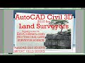 AutoCAD Civil 3D 2010 for Land Surveyors Import Field Books
