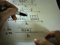 Calculating a Limit by Getting a Common Denominator Calculating a Limit by Getting a Common Denominator