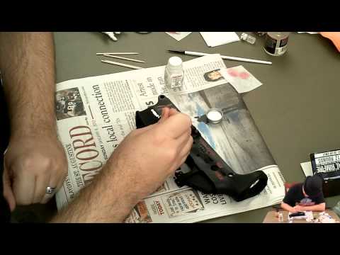 how to paint ar lower