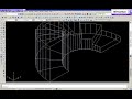 autocad 3d merdiven �izimi azizonal
