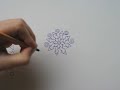 Comment faire un mandala au crayon (en)