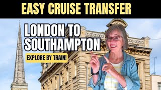 How to get from LONDON to SOUTHAMPTON train station| LONDON travel vlog