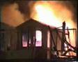 Grote brand strandhuisjes Dishoek Koudekerke Zeeland