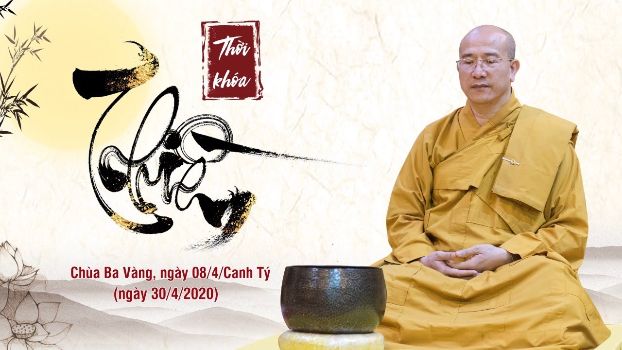 Thời khóa tọa thiền – Chương trình trực tuyến Đại lễ Phật Đản 2020