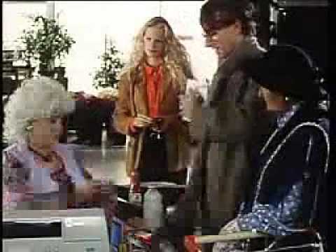 kosten - A 1990 TV spot from the German Federal Center for Health Education: A man buys condoms at the supermarket. The girl's name was changed from Rita to Tina in o...