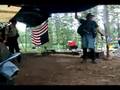 Rainbow Gathering 2008 - Vietnam Vet Discusses Inverted Flag