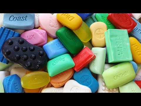 100 SOAP OPENING HAUL- ASMR 25min opening/ tapping/ wrap sound/ no cutting