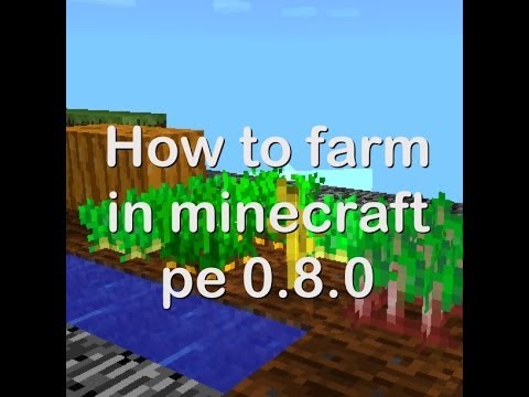 how to harvest pumpkins in minecraft pe