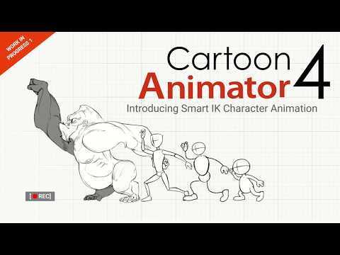 Cartoon Animator 4 - Smart IK Motion Editing - Precise IK/FK Character Animation