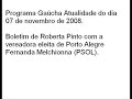 Fernanda no programa Ga�cha Atualidade