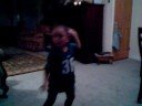 Mackenzie doing the chacha slide!