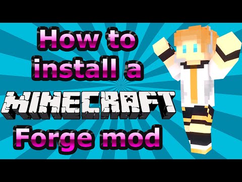 how to install a minecraft forge