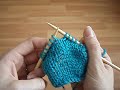 How to Knit Basics - Stocking Stitch, aka Stockinette Stitch
