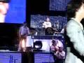 videos de NICK ON DRUMS! Throws his drum stick to other drummer! Jonas