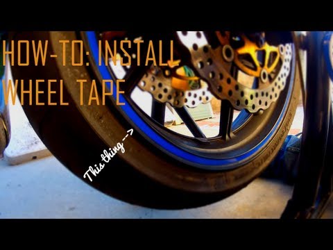how to fit rim tape