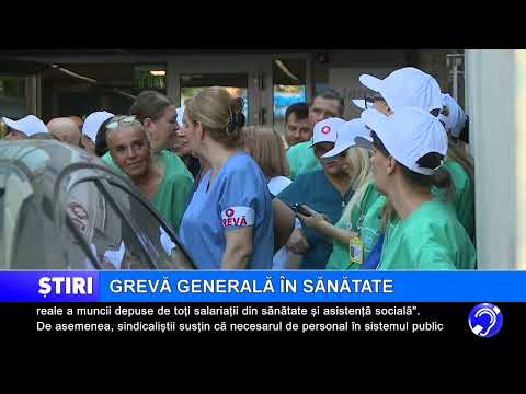 Grevă generală, în sistemul sanitar de stat