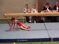accident gymnast balance beam ouchhh
