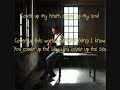\"Cover Me\" by Bebo Norman (lyrics)