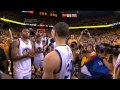 Stephen Curry and the Warriors Thank the Fans