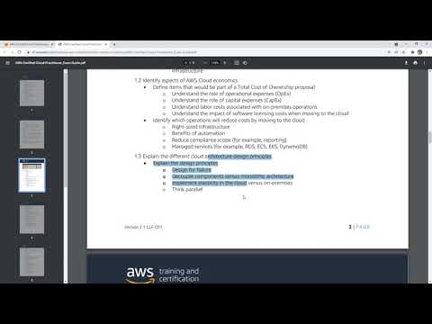 CLF-C01 — Exam Guide Walkthrough