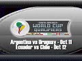 Uruguay v Ecuador 2010 South American World Cup Qualifier