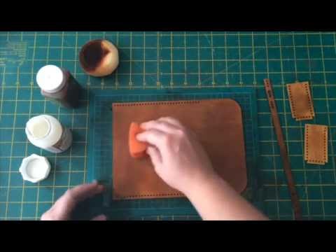 how to use eco flo leather dye