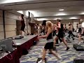 Step choreography session with Geoff Bagshaw - CanFitPro Toronto August 2008
