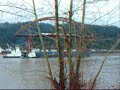 Sauvie Island Bridge floats down Willamette River Sauvie Island Bridge floats down Willamette River