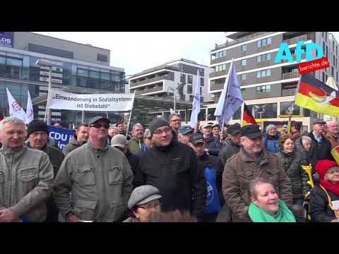 Demonstration der Jungen Alternative Dresden