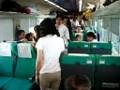 Japanese train: turning seats system