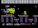 part 2 of bucky o'hare for the nes. we tackle the barren, yet huge, yellow planet. 0:10 - let's take a look at blinky (select switches characters). blinky's shots arc downward a bit, making him good at shooting things below you. his shots also break bricks, but that's not relevant until blue planet. he can also fly, but that's not relevant until we get some power coins for him. his most important ability is that he's half the size of other characters. this helps a lot. 1:11 - you need blinky to be powered up a bit more to get that 1-up. 1:47 - riding the ships gets you through here quick and easy. why i went back for the coin, i'll never know. 2:06 - there's a power coin up there, you need to be pretty quick to grab it. you can shoot out the asteroids. oh, falling kills you. just in case you couldn't figure that out. 2:14 - this is a frustrating, but pretty easy climb. just keep an eye out for when to jump, and watch out for the shots. 2:47 - you need to jump on those small asteroids to get to the big ones. the whiz by in a pattern, but it repeats itself. blinky comes in handy here, you can jet from big rock to big rock. 4:10 - oh boy. the roller coaster of doom. this looks hard, but it isn't. just don't walk on the green floor there. it's not really there. ride the cart until it slows down, then jump straight up. then do it again. then jump off the cart to the next cart before it falls. repeat, but it gets faster every time. 5:04 - this is where blinky helps. other  ... 