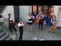 Buskers at Covent Garden Perform Pachelbel's Canon