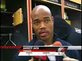 interviews after a win against the denver nuggets. the blazers are on a 10 games winning streak. the 3rd longest in the franchise history.