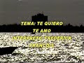 TE QUIERO,TE AMO-ALBUM MUSICAL DEL RECUERDO