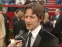 James interviewed on the Oscars Red Carpet.
