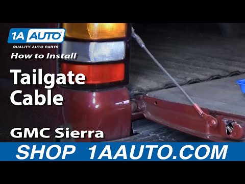 How To Install Replace Tailgate Cable Chevy Silverado GMC Sierra 99-06 1AAuto.com