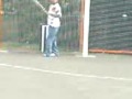 junaid playin cricket in beeches skl
