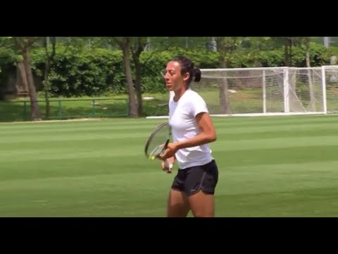 AC Milan | Francesca Schiavone a Milanello Schiavone training in Milanello!