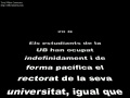 Ocupació rectorat uab