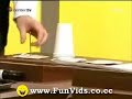 Cups & nail trick gone wrong