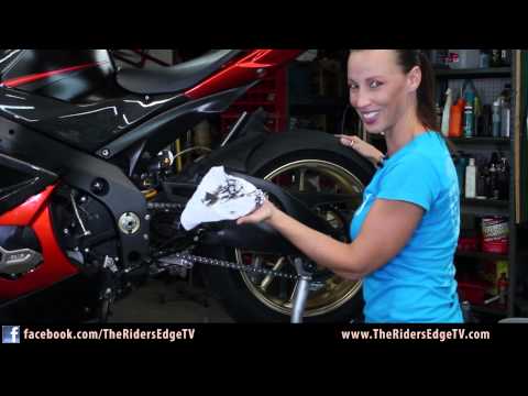 how to adjust a chain on a motorcycle