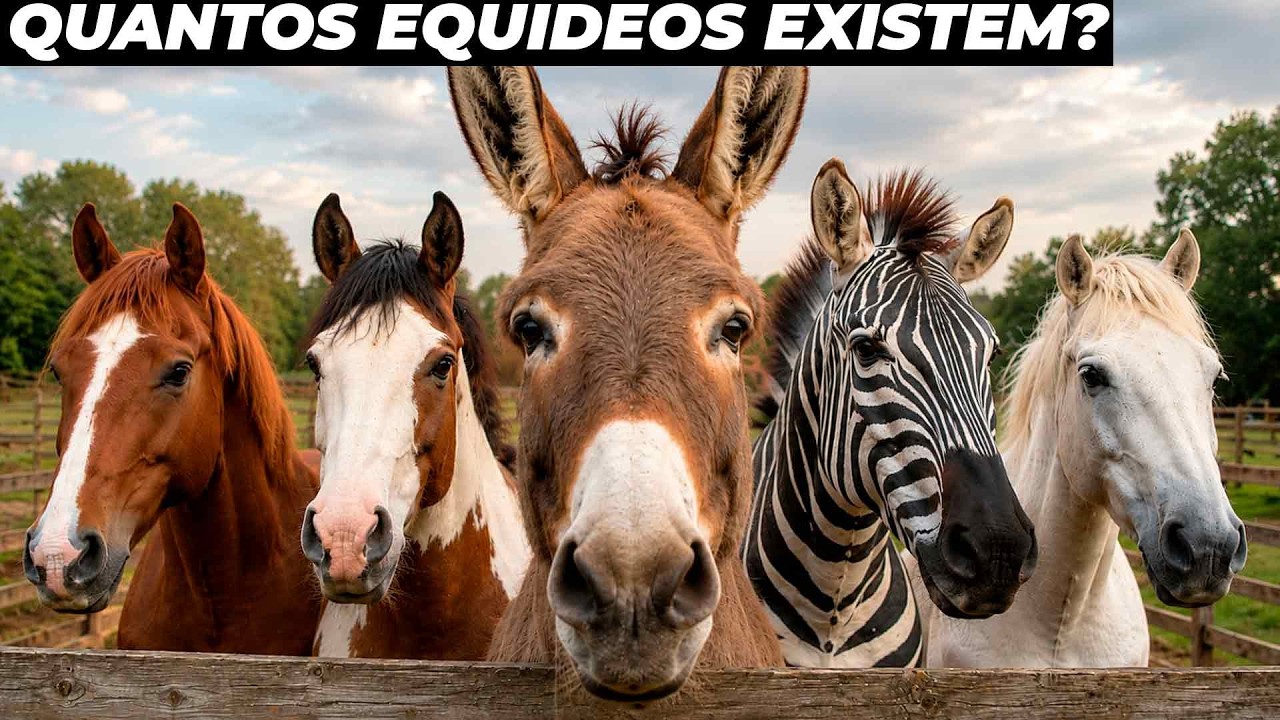 CONHEÇA TODOS OS EQUÍDEOS QUE EXISTEM