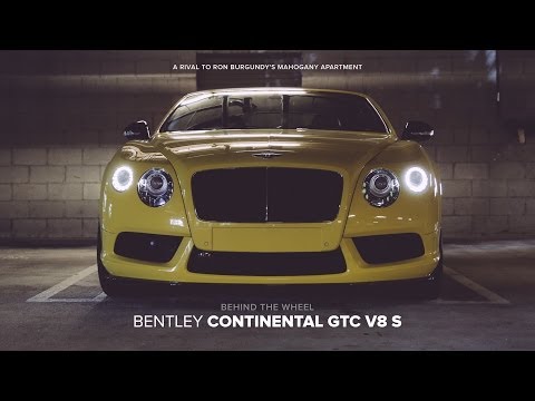 Behind The Wheel: 2014 Bentley New Continental GTC V8 S