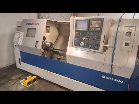2000 DAEWOO PUMA 240L LATHES, SLANT BED, N/C & CNC | Wheeler Machinery Sales (1)
