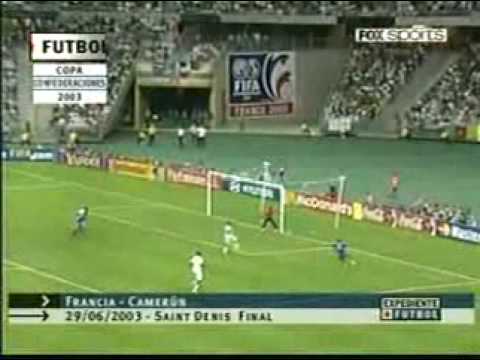 FINAL COPA CONFEDERACIONES 2003, FRANCIA VS CAMERUN