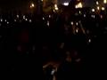 pray for victims at People's Square,Shanghai
