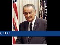 Lyndon B. Johnson - Oath of office January 20th, 1965 Lyndon B. Johnson - Oath of office January 20th, 1965